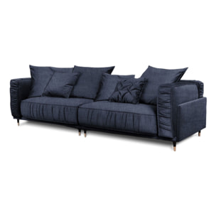 Canapé Droit Velours Fiorenzo - 4 places