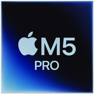 Ordinateur Apple MACBOOK Pro 16" Puce M5 Pro CPU 18 / GPU 20 coeurs Mémoire RAM 24Go Stockage 1To SSD XDR Noir sidéral