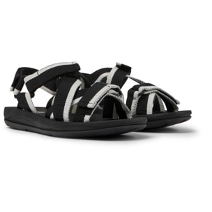 CAMPER Match - Sandalias Negro Mujer