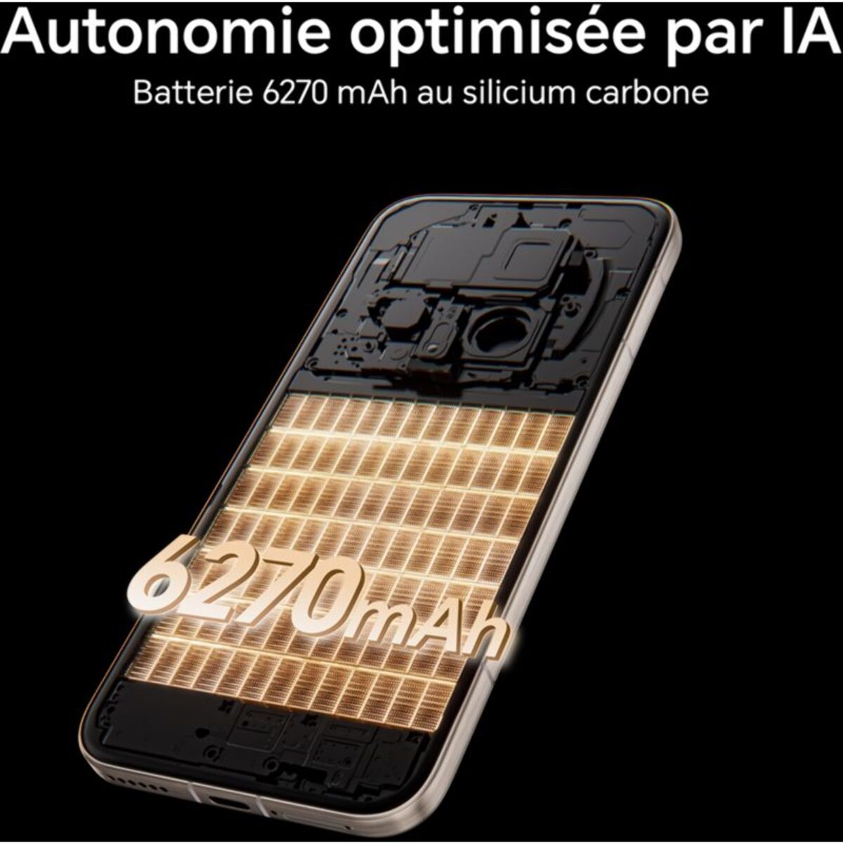 Smartphone HONOR Magic8 Pro Sunrise Gold 512Go 5G