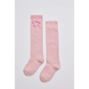 Calzini lunghi rosa