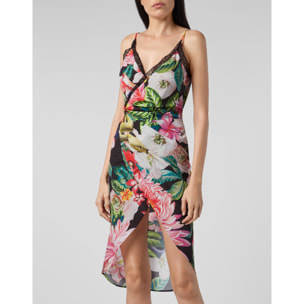 PHILIPP PLEIN Vestido corto FLOWERS