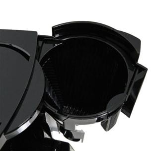 Cafetière programmable MELITTA Optima Timer Noir Acier Brossé