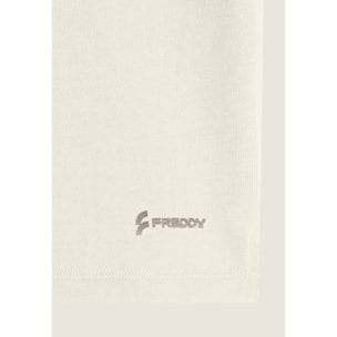 Pantaloncini regular fit con spacchi laterali