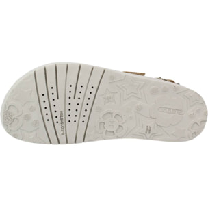 Sandalias Niña de la marca GEOX  modelo J SANDAL COSTAREI GI ORO