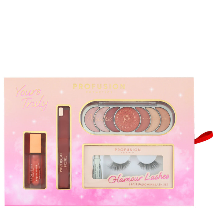 Yours Truly - Coffret Palette 7 Fards à Paupières + 3 Produits