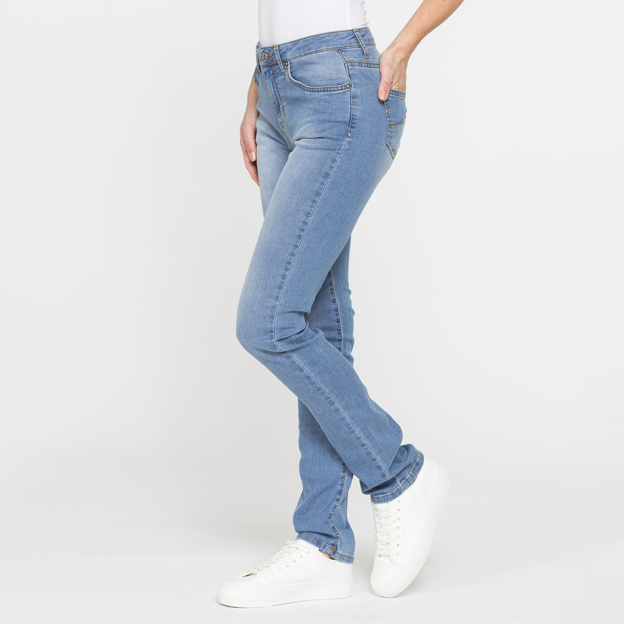 JEANS DONNA CINQUE TASCHE REGULAR FIT IN DENIM STRETCH 12,2oz