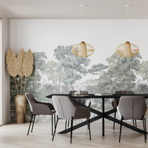 Vase décoratif en bois de suar H70 cm - Makkar