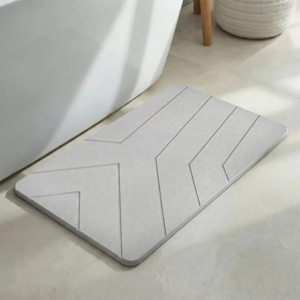 TAPIS DE BAIN DIATOMITE ALAN 60X39CM MSV