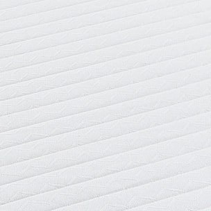 Matelas Egio, 12 cm, Latex Synthétique, Soutien Ferme, Déhoussable, Aération Optimale, Fabrication Française