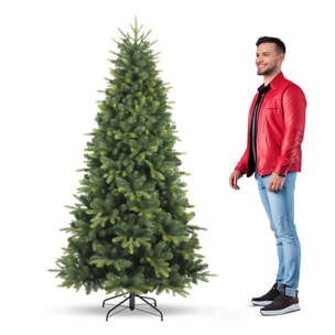 Savana - Albero di Natale effetto realistico in PE e PVC ø99x180H, 775 rami