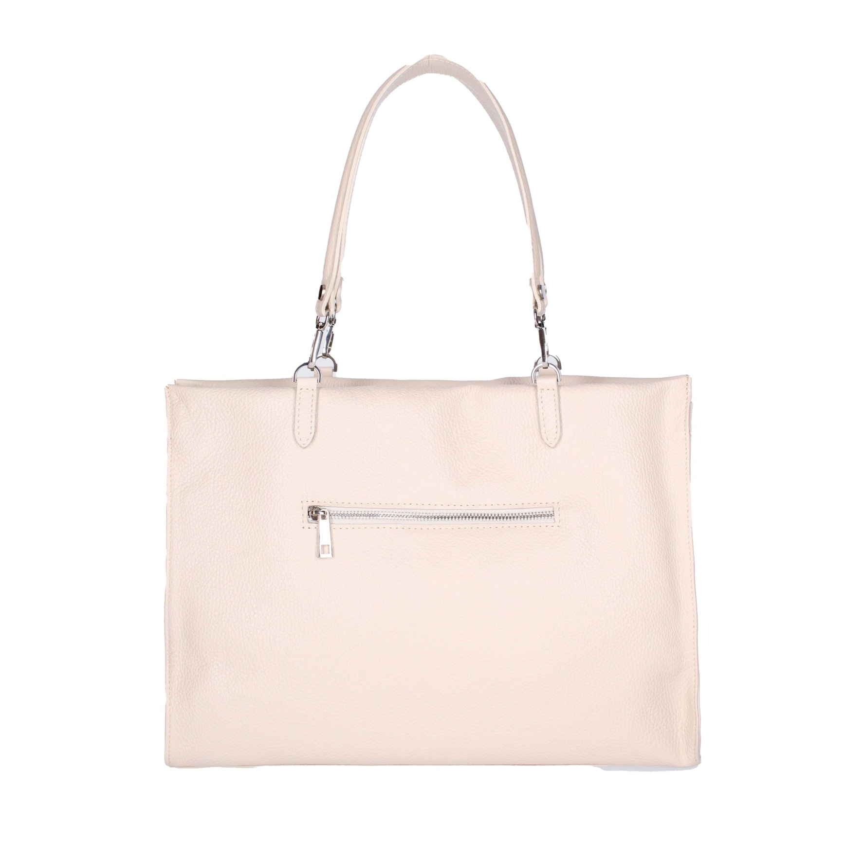 Borsa a mano da donna - Modello False - 100% vera pelle - 40.0 x 30.0 x 15.0 cm