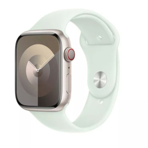 Bracelet APPLE Watch 45mm sport menthe douce S/M