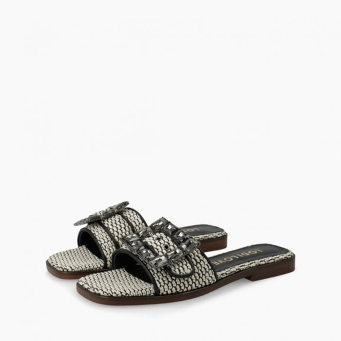SANDALIAS BLANCAS NU5506