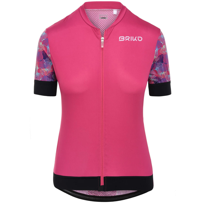 Maglie gioco Briko Donna Viola Jerseyka Bloom Lady