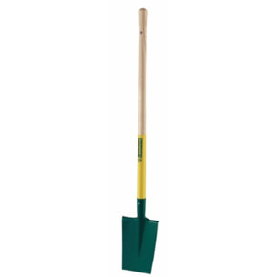 Bêche à rebord - Manche bois pomme certifié PEFC 100% (100cm) - LEBORGNE - 305281