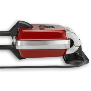 Gaufrier, gaufrette LAGRANGE super 2 antiadhésif rouge coeur