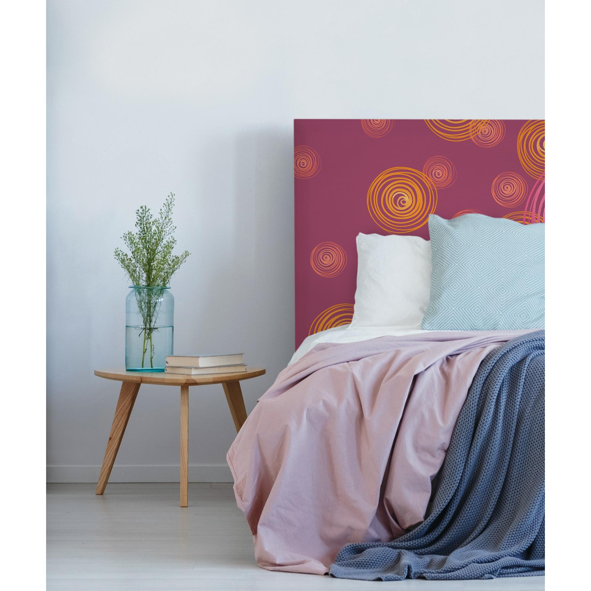 Tête de lit Nora | Coloris Rose pâle | Largeur au choix