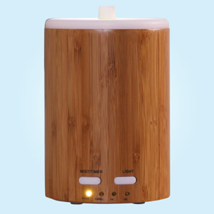 Difusor de aromas ultrasónico de bambú de 12W con selector de luz LED SUMU 15 BAMBU PURLINE