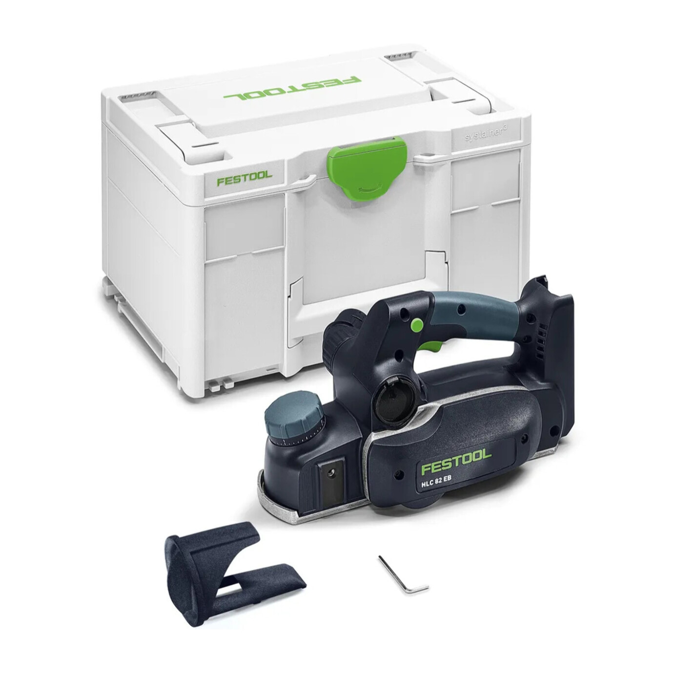 Rabot sans fil HLC 82 EB-Basic - FESTOOL - sans batterie, ne chargeur - SYSTAINER - 578000