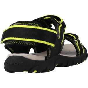 Sandalias Niño de la marca GEOX  modelo JR SANDAL STRADA A Black