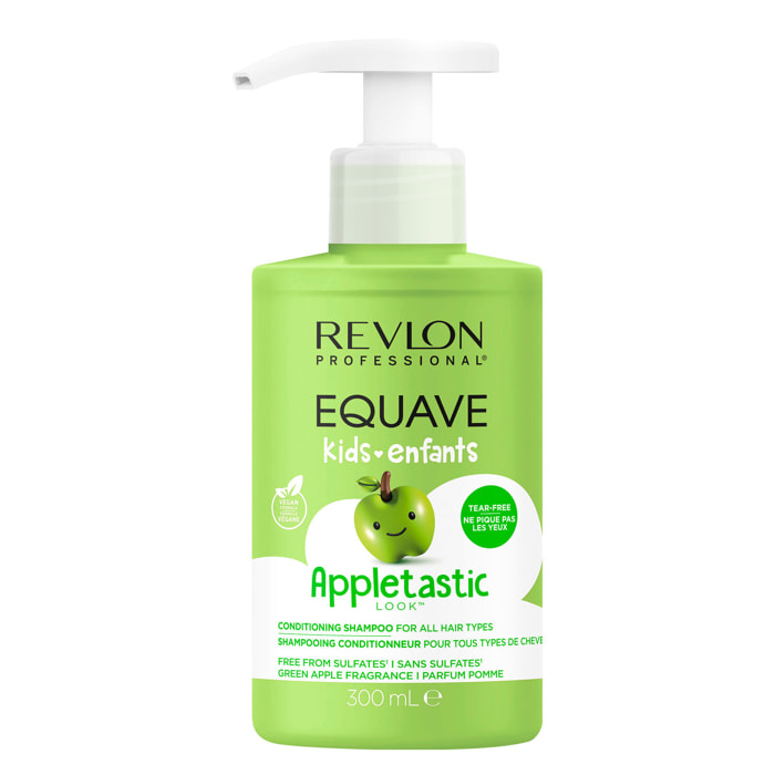 Equave Kids Enfants Appletastic - Shampooing Doux Démêlant Parfum Pomme 300 ml