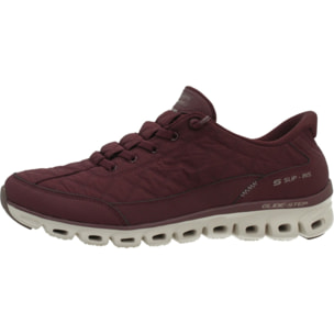 Sneakers De  Mujer 104556s Glide Step At Ease Burdeos
