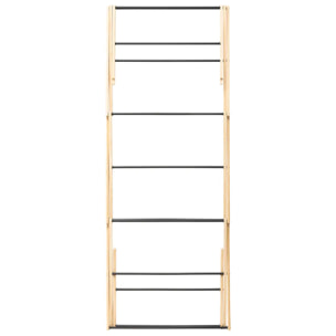 Étendoir à linge accordéon pliant 106x56cm