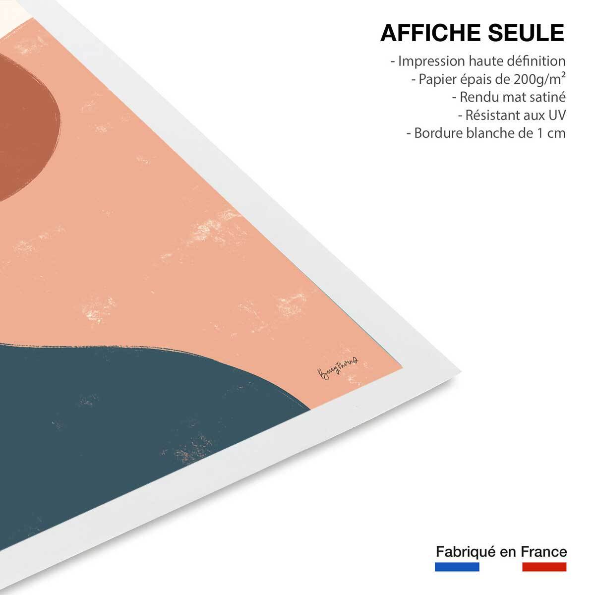 Affiche Couleurs du sud Affiche seule