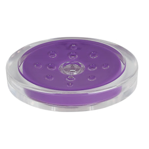Porte savon Acrylique SYDNEY Violet Spirella
