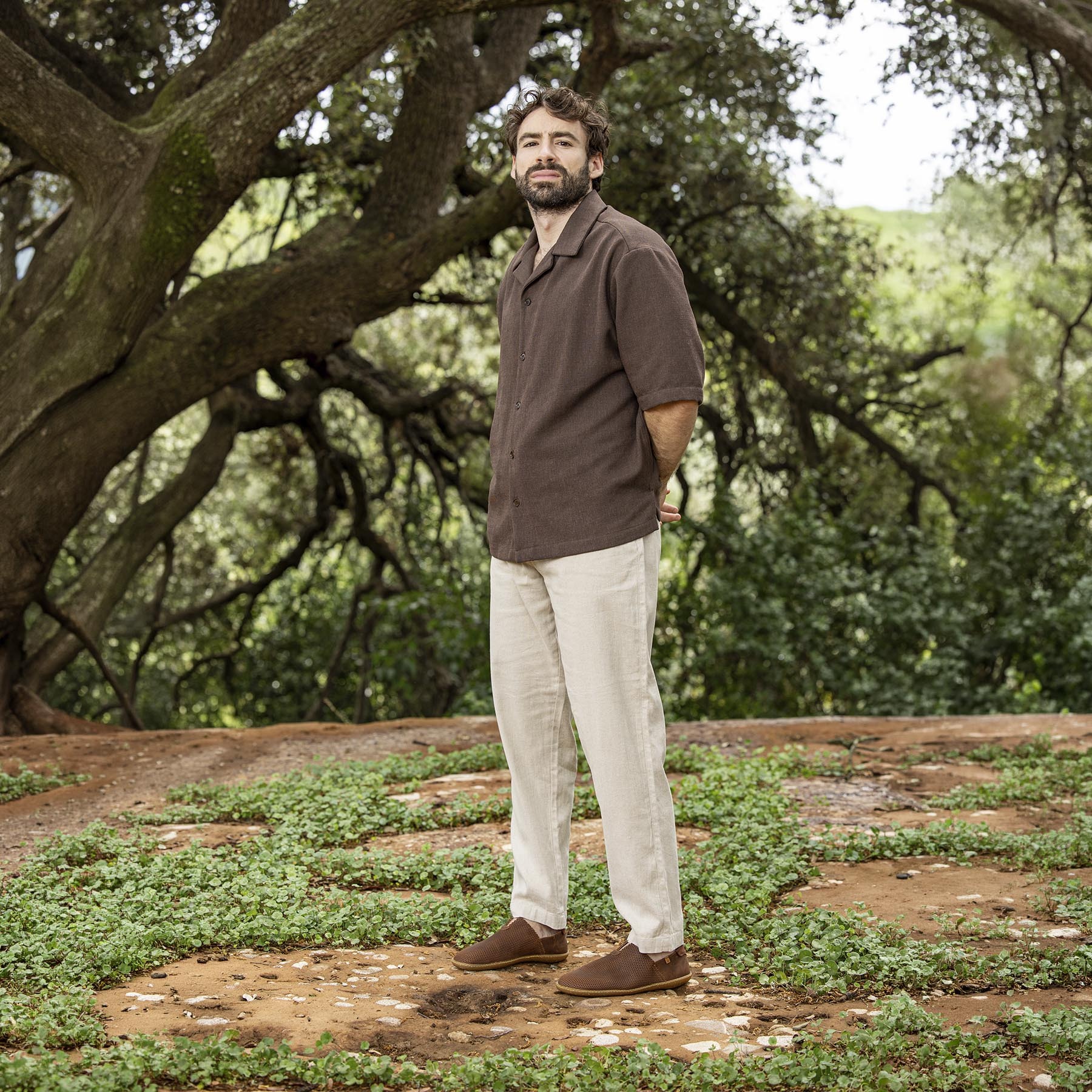 Zapatos N275R ARIZONA PERFORADA MOSTAZA/EL VIAJERO color Mostaza