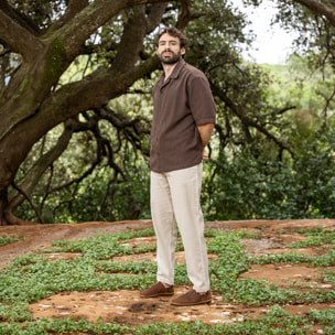 Zapatos N275R ARIZONA PERFORADA MOSTAZA/EL VIAJERO color Mostaza