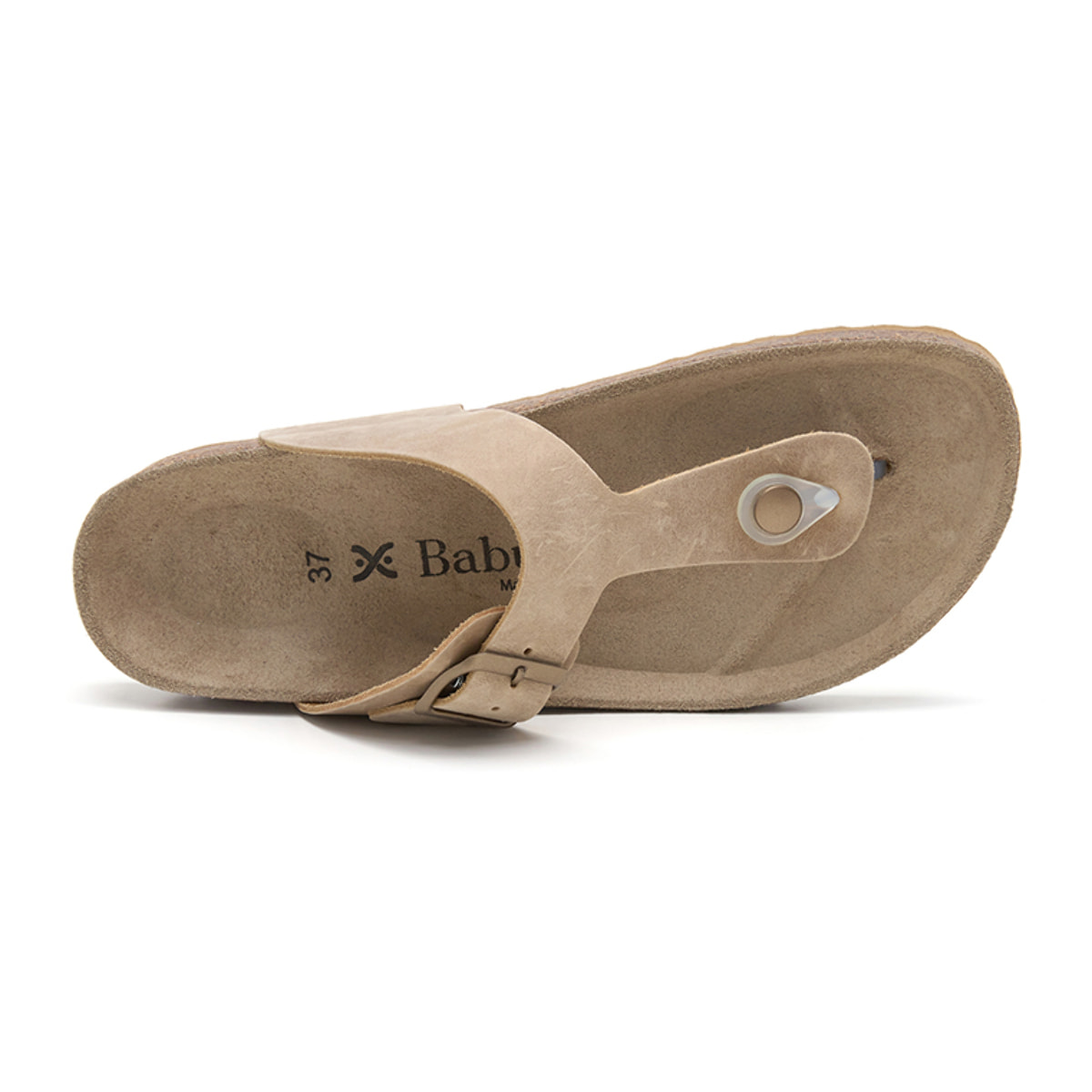 SANDALIA BABUNKERS MARRON