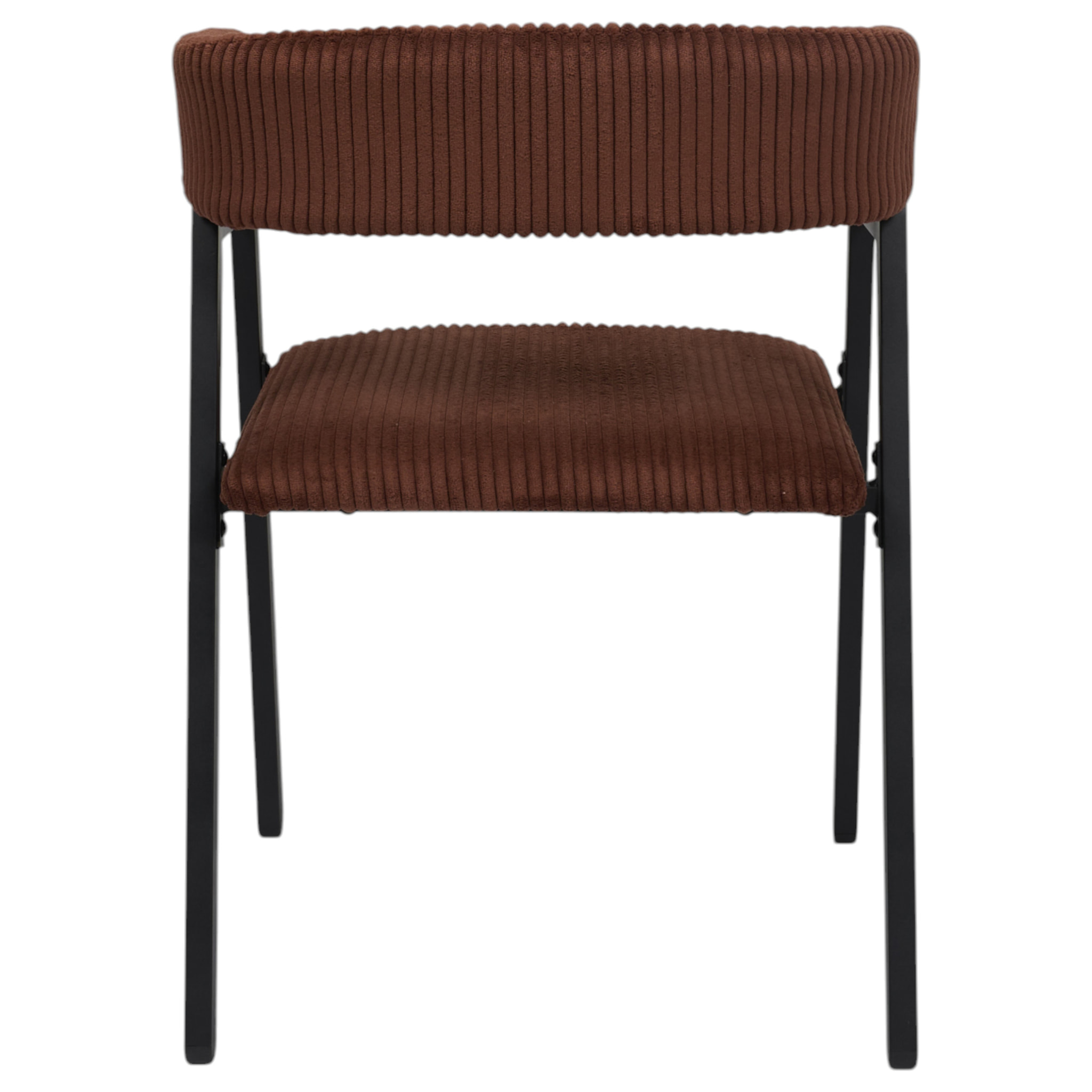 Fauteuil Design Cotele Scott Terracotta - Lot De 2