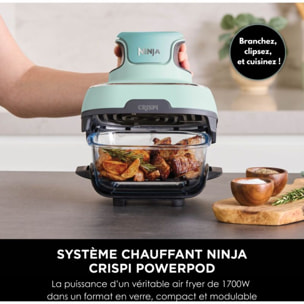 Friteuse sans huile NINJA CRISPi 4-in-1 Vert Sauge FN101EUSG