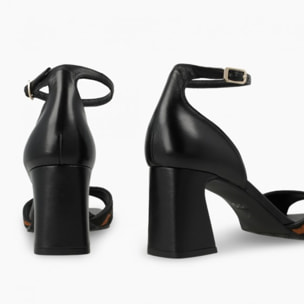 SANDALIAS NEGRAS BONDO-INO