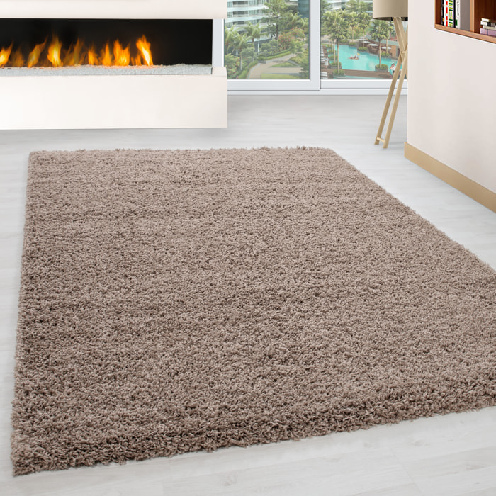 OTTAWA - Tapis shaggy uni Beige