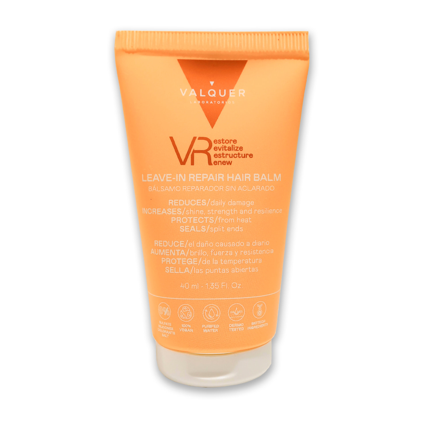 Valquer VR Bálsamo Acondicionador Sin Aclarado Reparador - 40 ml