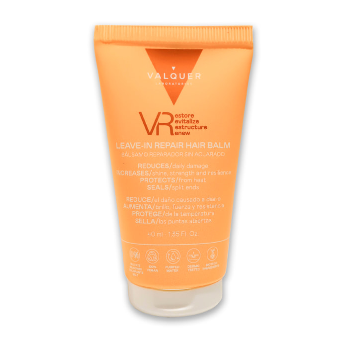 Valquer VR Bálsamo Acondicionador Sin Aclarado Reparador - 40 ml