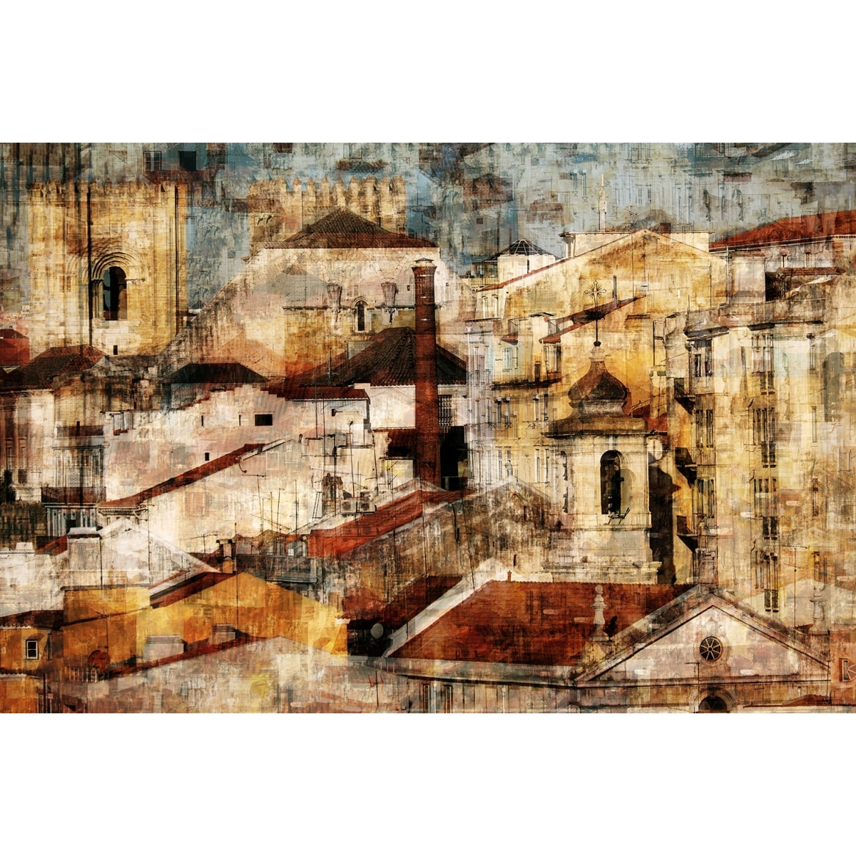 Tableau deco Alfama Tableau plexiglas