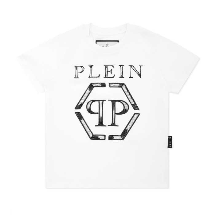 PHILIPP PLEIN T-Shirt Round Neck Ss HEXAGON