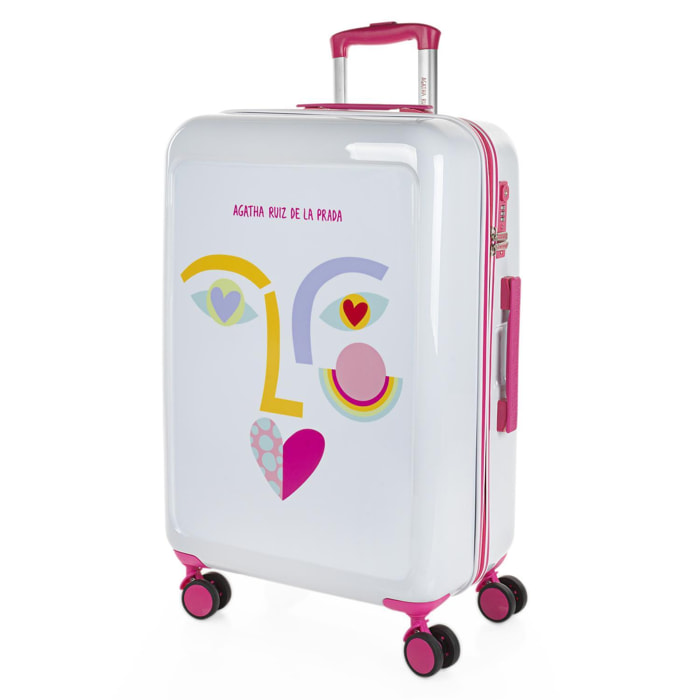 Maleta Pc Mediana Agatha Ruiz De La Prada Happiness Face