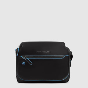 Piquadro Sac bandoulière personnalisable pour iPad®mini avec poches pour souris et AirPods et protection RFID