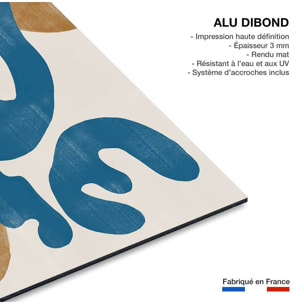 Tableau de fleurs plante moderne  Tableau alu Dibond