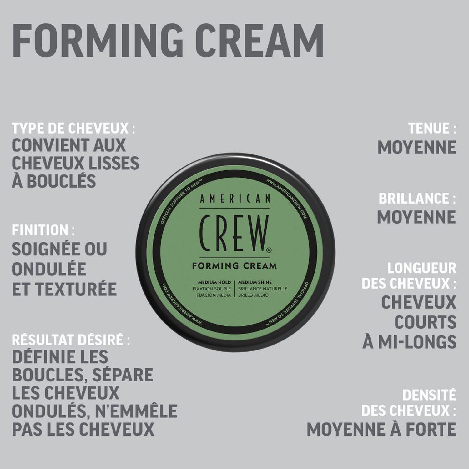 FORMING CREAM™ - Crème coiffante 85 g