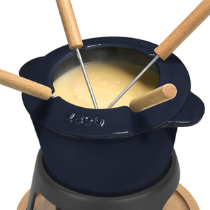 Fondue de hierro fundido para 4 personas MONT D'ARBOIS La Fonderie 1890 (tapa antisalpicaduras- 1,2 L)