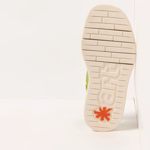 Sandalias 1854F METALIZADO PISTACHIO/ MALAGA color Pistachio