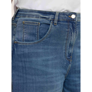 Fiorella Rubino - Jeans Wide Leg lavaggio used - Blu
