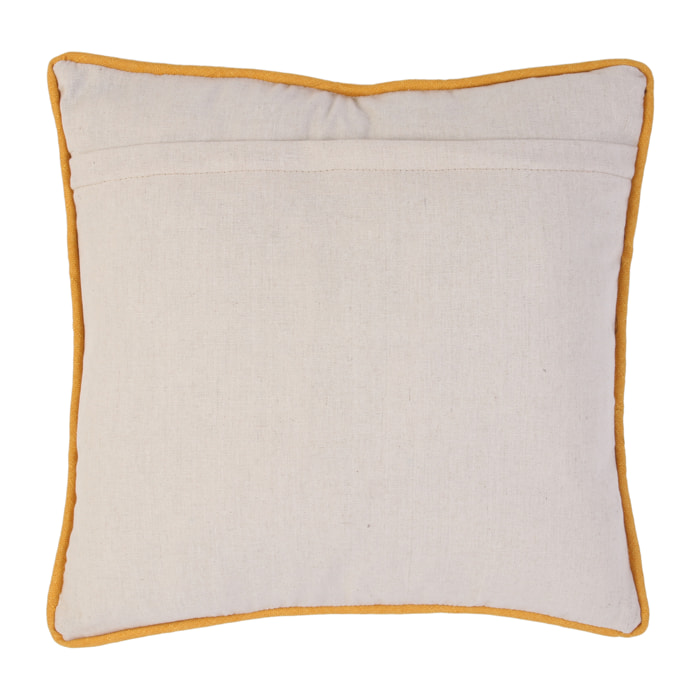 Coussin - HOME DECO FACTORY - Patchwork - Déhoussable - Multicolore