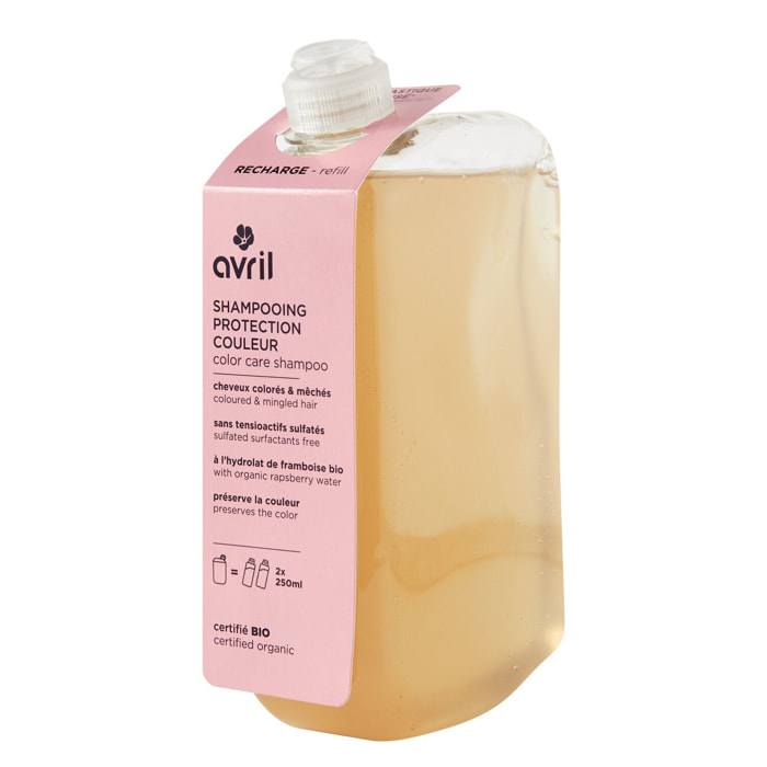 Shampooing Protection Couleur - Shampooing Protection Couleur pour Cheveux Colorés & Mêchés Certifié Bio